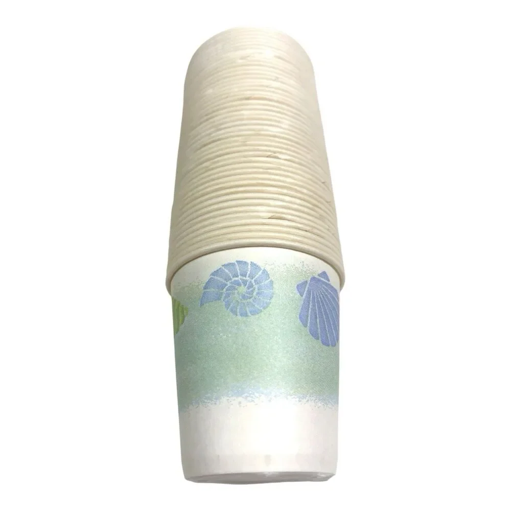 Vintage Dixie Cup Dispenser Faux Marble Bathroom Pop Up Plastic With 44 Cups